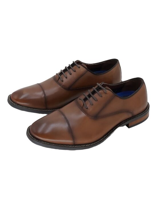 Vince Camuto Mens Lyre Oxford Dress Shoes Mocha Brown US 9M EU 42